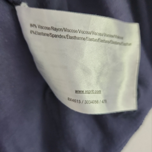 Esprit Navy Tank Top - Picture 7 of 13